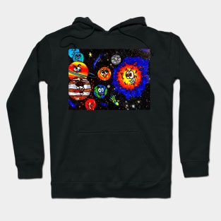 Smiling Solar System Hoodie